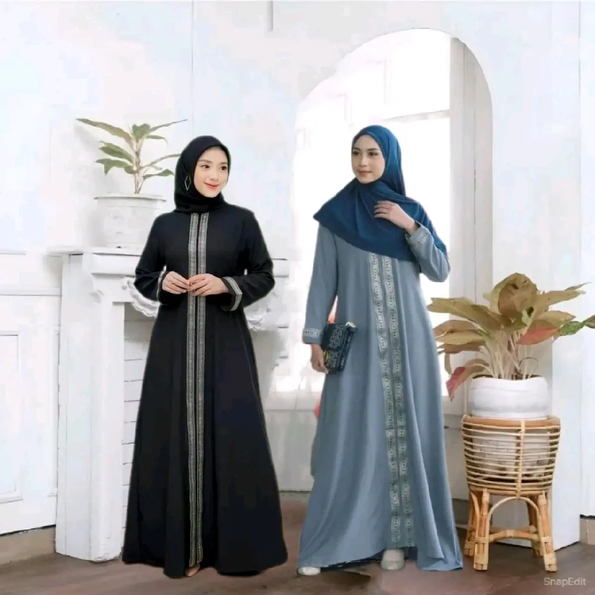 Abaya turkey Renda FF Terbaru/Gamis Maxi jumbo Ful varian Renda dua garis/Gamis Cotton Model abaya jubah Hitam Kekinian/Gamis wanita Maxi panjang Renda Arabian Terlaris