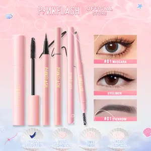 [Official] PINKFLASH Makeup set 3PCS Mascara & Automatic Eyebrow pencil & Eyeliner