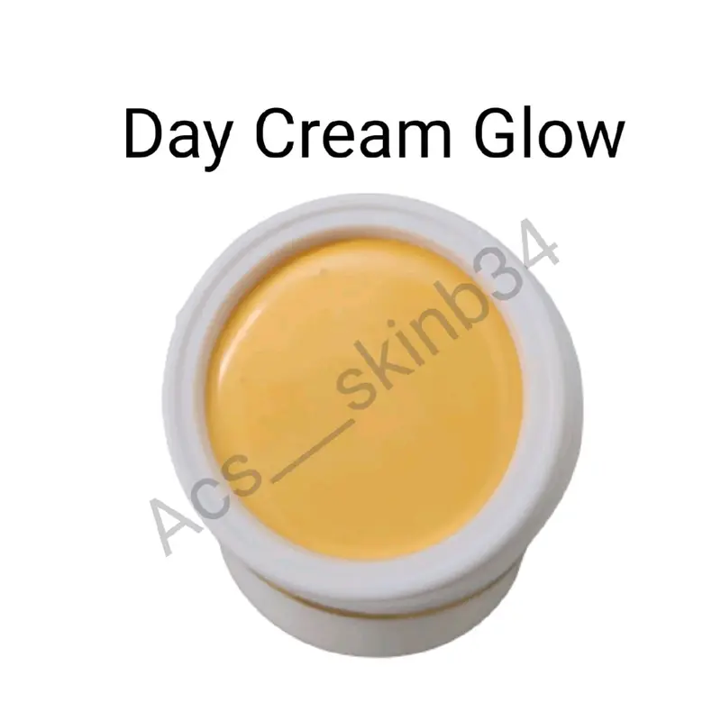 Day Cream Siang Glow Alas Bedak Textur Padat Berminyak Mencerahkan Wajah 1
