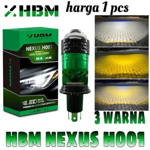 HBM MINI LENS NEXUS H4  HBM BY OTTO AUTO  Premium Lighting System