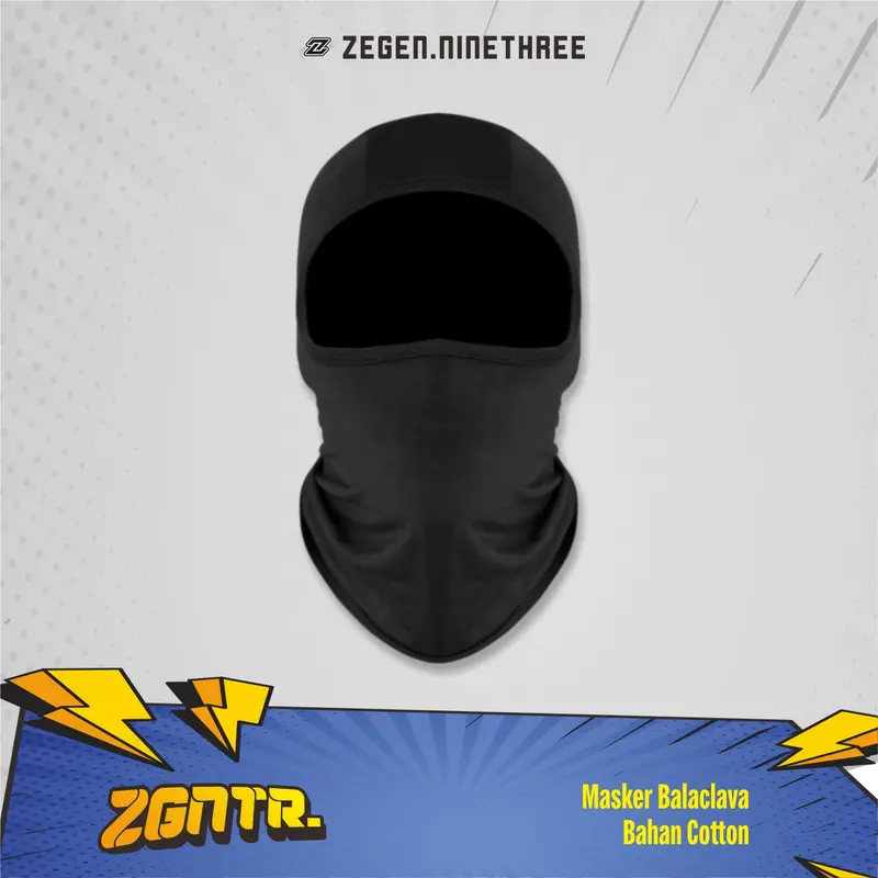 Masker Buff Balaclava Full Face Original Zegen 0