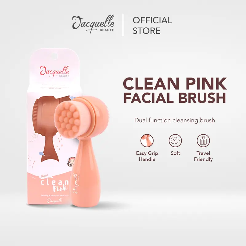 Jacquelle Clean Carbon Facial Brush - Disney Mickey Mouse Edition & Clean Pink - Pembersih Wajah 5