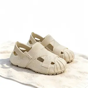 Sandal Lubang Pria Terbaru | EVA Tebal Anti Selip Pantai & Aktivitas Luar Ruang