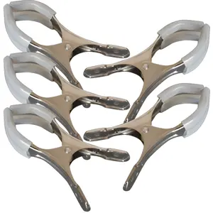 5 Pcs Saxophone Repair Clips Stainless Steel Non Design Term Use Instrument Parts Flute Clarinet Wind Tool Accessories