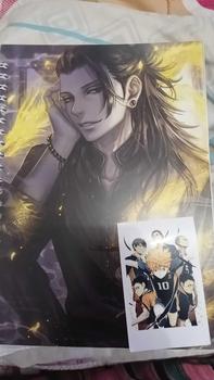 Product Review of notebook / buku catatan / bloknote anime Jujitsu kaisen full colour murah limited ukuran A6 dan A5 from —**e °**è ** 0