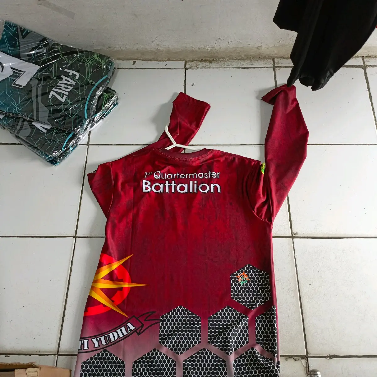 Jersey Military Lengan Panjang Sublimasi