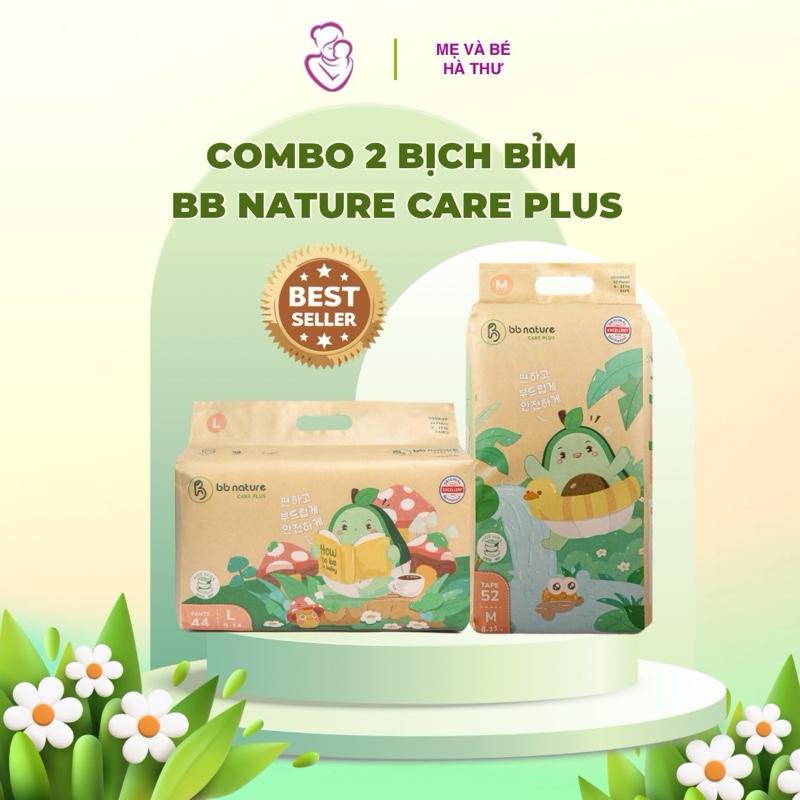  Combo 2 bịch bỉm BB Nature care plus đủ size Cho Bé 