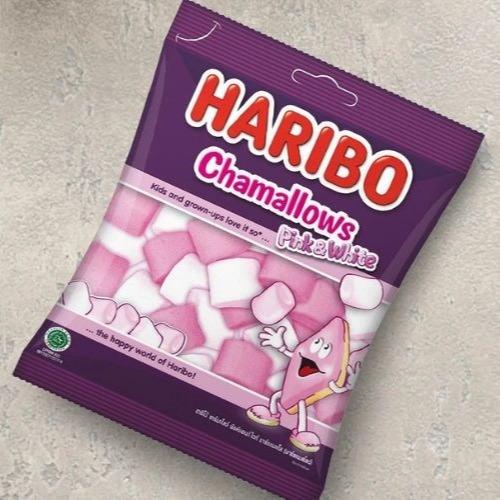 Kẹo Xốp Haribo Chamallows Pink & White 70gr nhập khẩu Đức 4