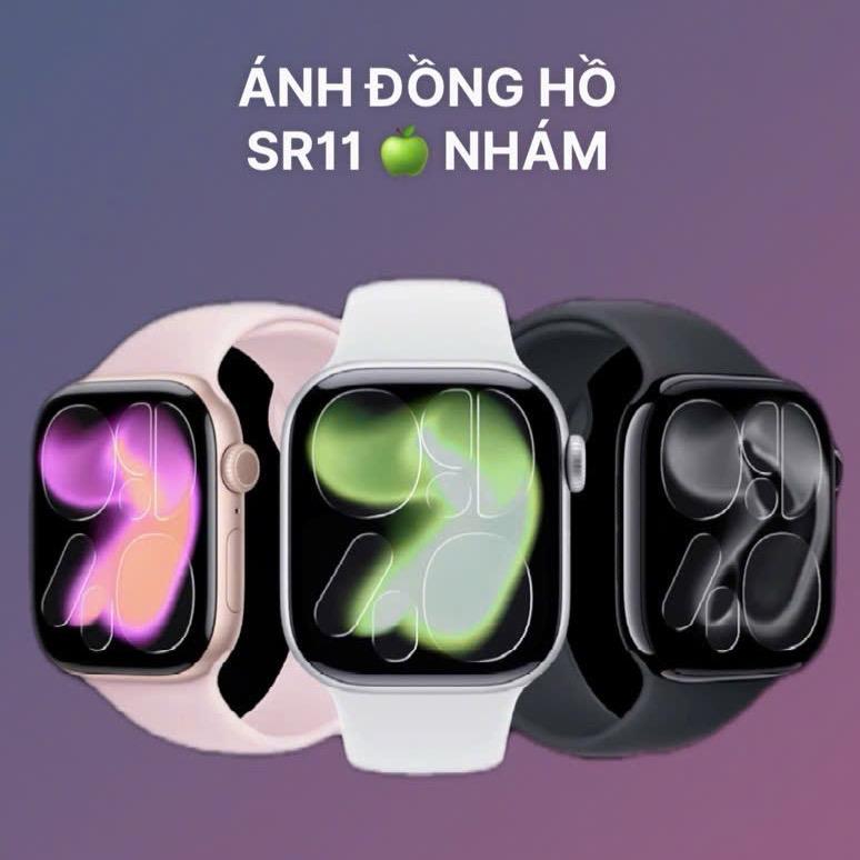   TRUONG SR11 S11 Mini TA’O NHÁM 2026 Mới  Size 38-41 Đồng Hồ Thông NFC Cuộc Gọi BT Chống Nước Sạc Không Dây chức năng dùng cử chỉ thay hình nền bộ nhớ 4GB  tải ảnh tải nhạc 
