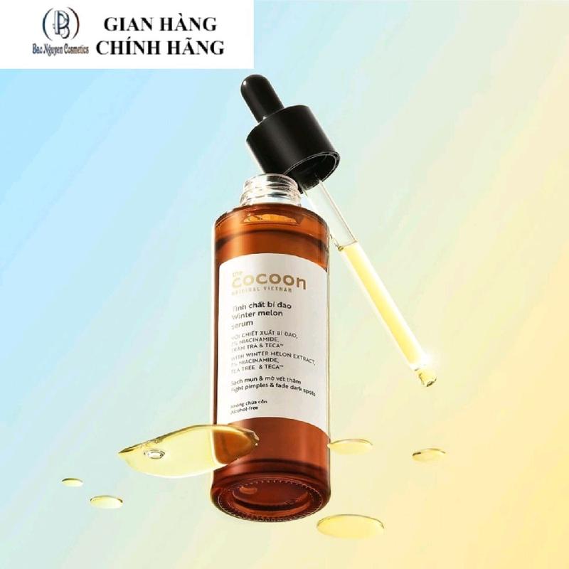   Chính Hãng  Tinh Chất Bí Đao  Serum  Cocoon 7% Niacinamide làm sạch mụn và mờ vết thâm  70ml 