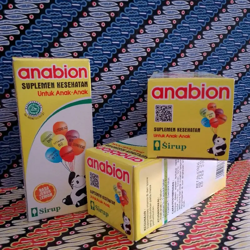 Suplemen Kesehatan Anabion untuk Anak-anak - Meningkatkan Kesehatan dan Kekebalan Tubuh 3