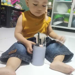 SWEATER RAJUT RUFFLE MOTIF POLKADOT 1-6 TAHUN LENGAN PANJANG KOREAN STYLE