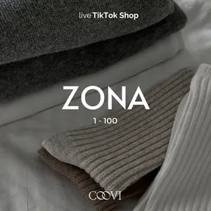 COOVI Zona Atasan Wanita Blouse Knit Campur Model