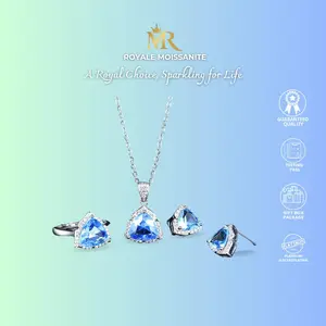 Royale S20 Diskon Paket Kalung Tangan Couple Elegan Cantik Kombo Carat Adjustable Berkualitas Tinggi Dengan Desain Yang Elegan wanita Couple wedding Pasangan Cowo Pria Anti Karat Luntur Berubah Garansi 1 Tahun Cincin Anting COD