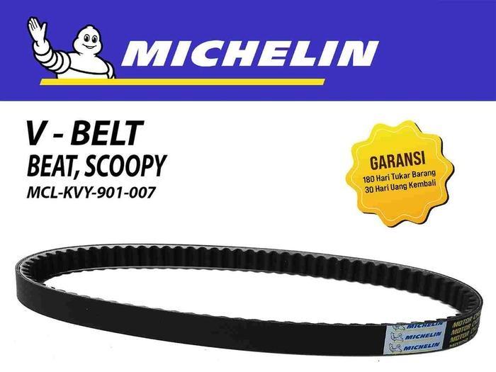 Gambar MICHELIN V-BELT VANBELT HONDA BEAT SPACY SCOOPY KARBU ORIGINAL KVY 100% BAHAN EPDM BERGARANSI 180HR - BEAT KARBU / KARBURATOR KVY dari Lestari Motor 2 Kota Administrasi Jakarta Barat Tokopedia
