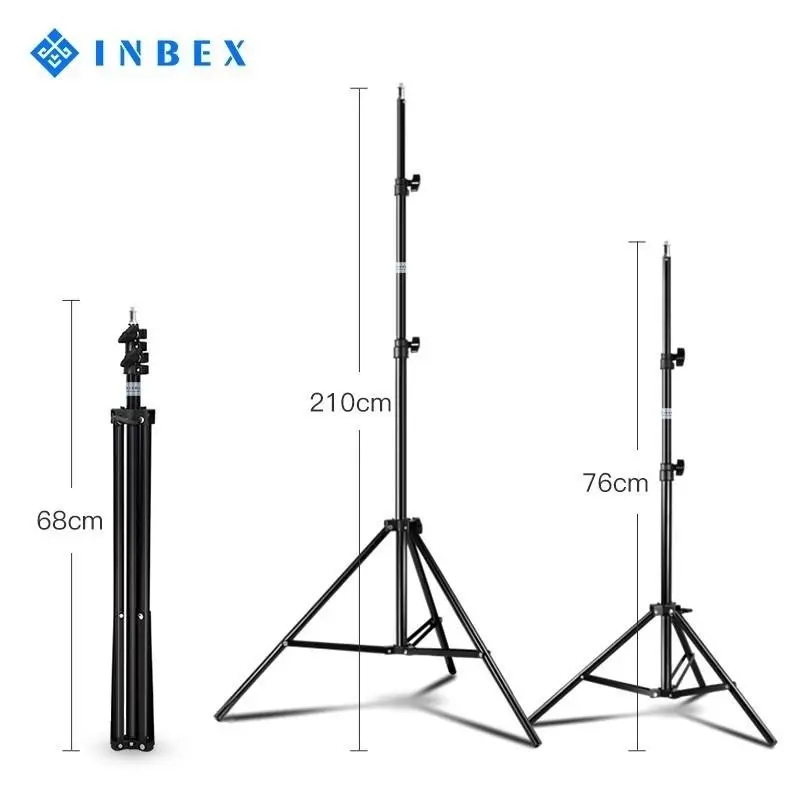 Tripod Inbex 210 Tripod Ringlight Tripod 2M Stand Kamera (LOSEPACK) 1