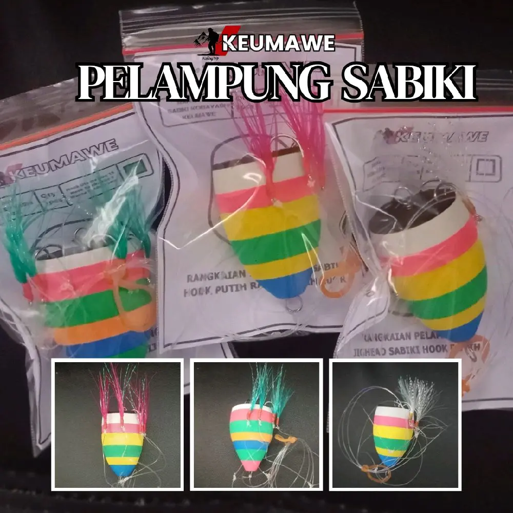 Pelampung Sabiki Rangkaian Siap Pakai
