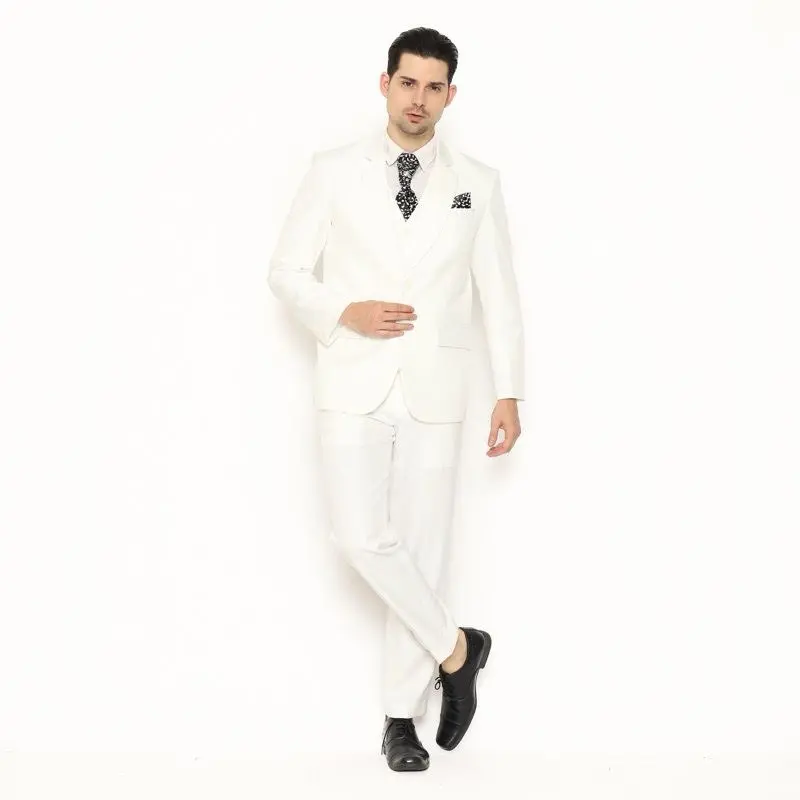 Setelan Jas Wedding Formal Jas Semi Wool Doff Stretch & Non Stretch 4