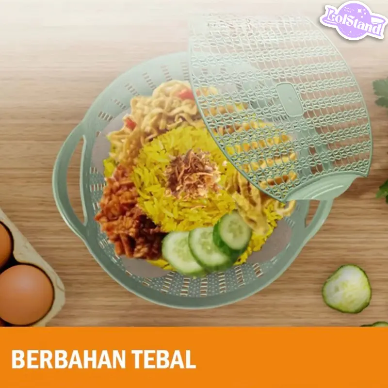 Keranjang TOPAS TUTUP / Keranjang Serbaguna /Storage Basket / Box / Kotak Penyimpanan Organizer Anak 1