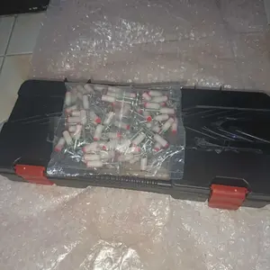 [COD]50/100/120PCS Mini Stampset Mesin Stamp Alat Tembak Paku 7.3mm Beton Besi Keramik Baja Dinding Semen Stamset Untuk Kontruksi Ramset Paku