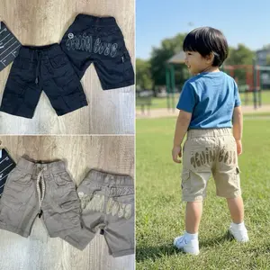 Celana Pendek Chinos Cargo / Celana Katun Kargo Anak Laki Laki Usia 1 - 6 Tahun #CargoPendek