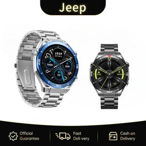 Jam Tangan Pintar JEEP, SW025, Skrin AMOLED HD, Paparan Sentiasa Hidup, Jam Tangan Wanita, Panggilan Bluetooth, Kalis Air IP68, Sesuai untuk Sukan dan Kecergasan, Jam Tangan Pintar Lelaki, Eksklusif untuk Singaporeatriumsale