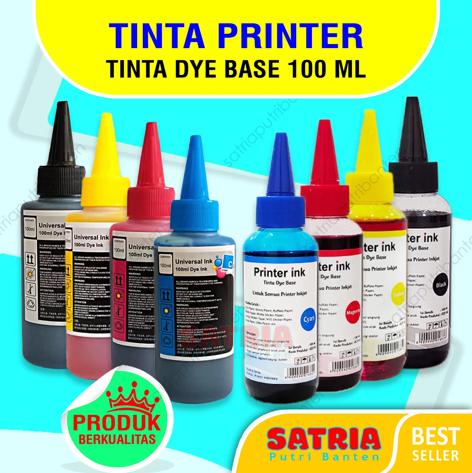 Tinta Printer CAN0N Printer Ink Dye Base 100ml