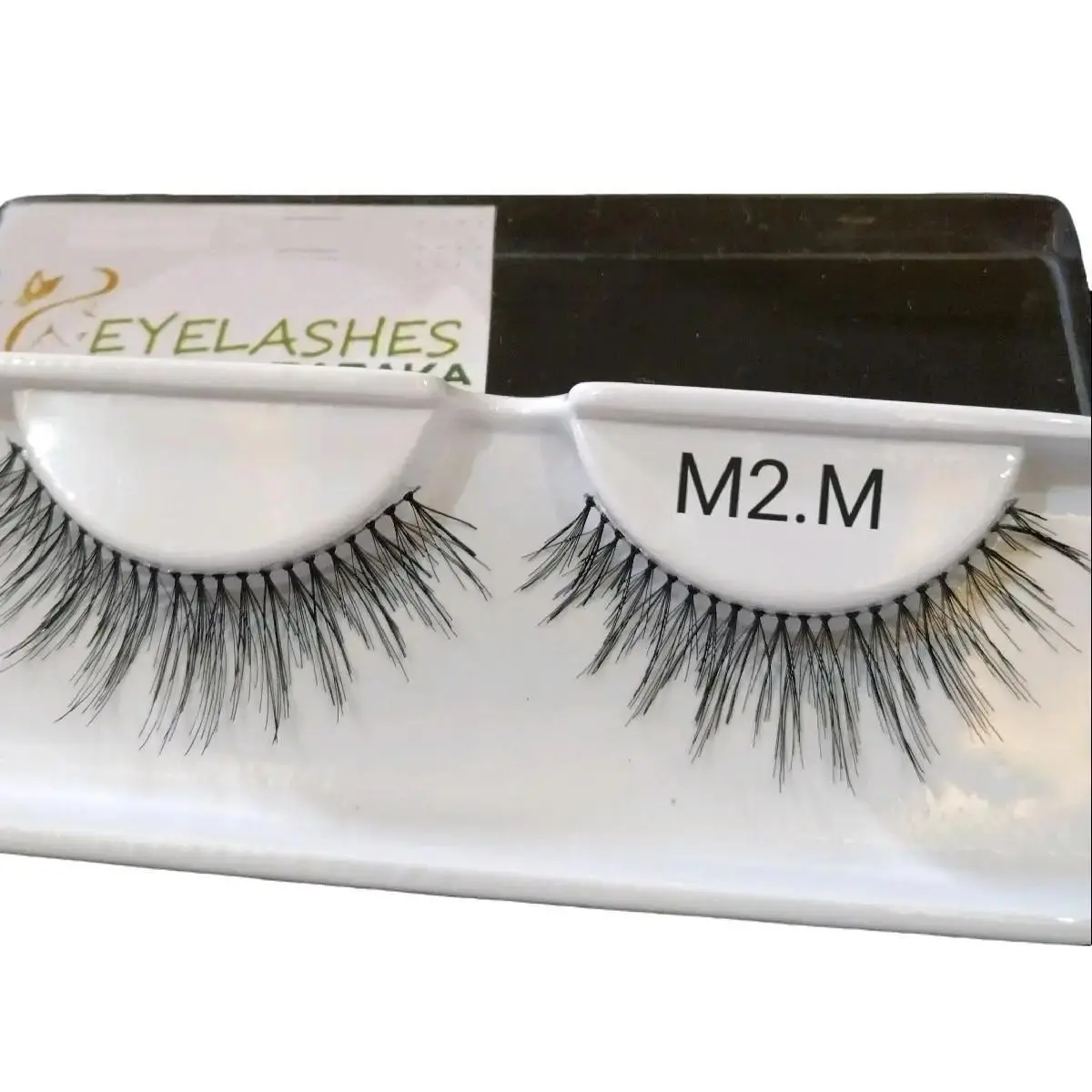 M2.M Bulumata Palsu Lusinam/12 Pasang Eyelash Bahan Tebal Ringan Hasil Alami Memikat Nyaman Dipakai Seharian Tanpa Iritasi Elegan Dan Nyaman