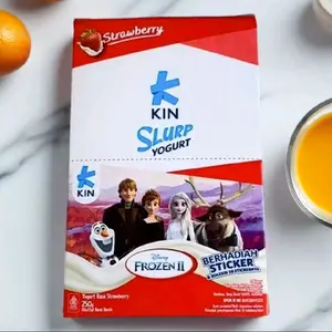 Kin Slurp Yogurt Tanpa Pengawet dan pemanis buatan Kemasan 250 gram