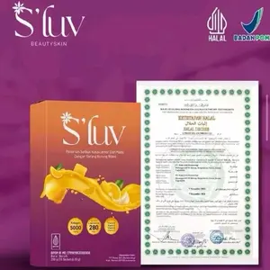 SLUVSKIN | GLUCOLLA BOOSTER Minuman Collagen Drink Kesehatan Mencerahkan | 1 Box 10 Saset