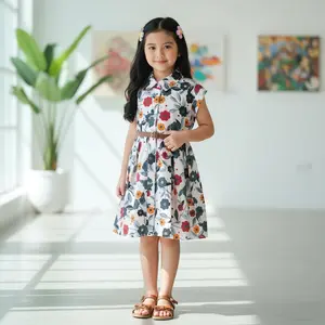 Baju Anak Perempuan - Dress Rinova Anak Perempuan Model Kemeja Terbaru / Fashion Dress Anak Perempuan FREE BELT Korean Style Terlaris