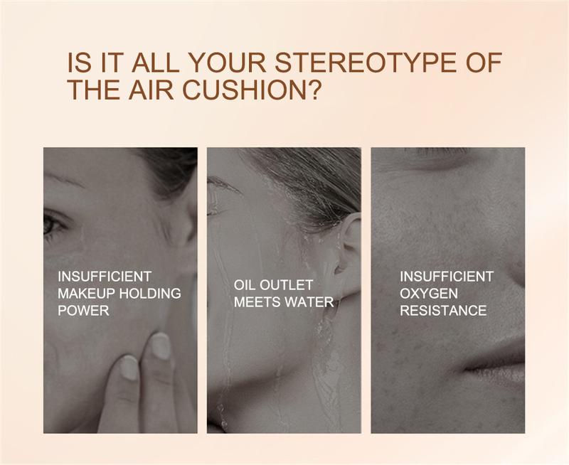 Product Introduction of （Free Gift&NEW）O.TWO.O BB Cream Air Cushion CC Cream Concealer Brighten Makeup Base Long Lasting Foundation Cushion Compact With Makeup Puff Air Cushion BB Cream + Concealer 25