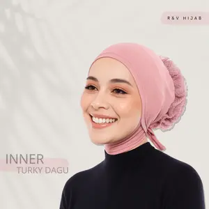 R&V Hijab - Ciput Turki Dagu Inner Wanita Muslim Menutupi / Inner turky dagu brukat