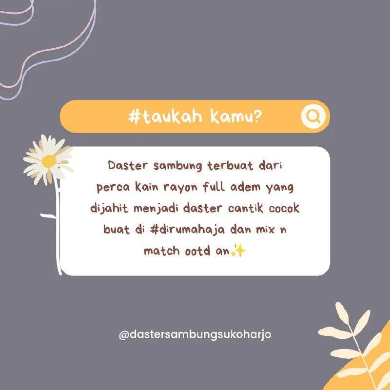 PAKET USAHA 20 PCS DASTER SAMBUNG DEWASA MODEL MIX BUSUI FUJI YUKENSI TALI RAYON ADEM 1