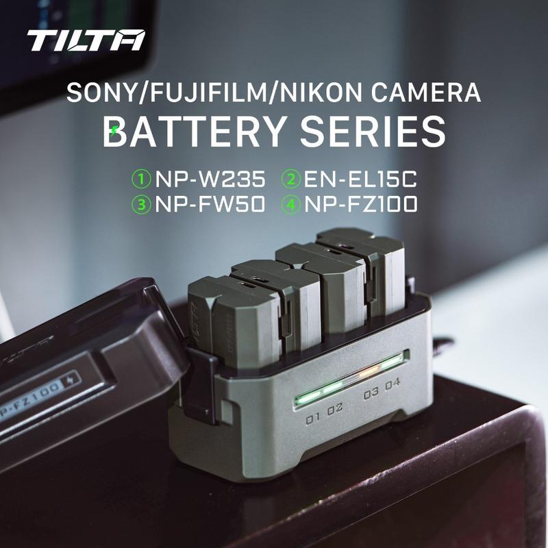 Pin máy ảnh TILTA NP-FZ100 / NP-W235 / DMW-BLK22 / EN-EL15 / LP-E6 – hộp đựng…