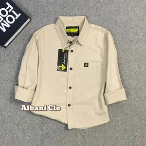 Kemeja Anak Lengan Panjang Untuk Usia 2-13 Tahun Fashion Premium Warna Lengkap Pasangan Adik Kakak