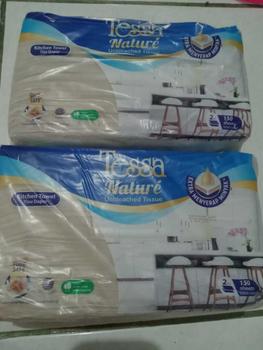 Product Review of ( Paket 2 PACK ) Tissue Tessa Kitchen Towel Nature Coklat Isi 150 Sheet - 2 Ply / Tisu Dapur Unbleached 150 Lembar from S** 0