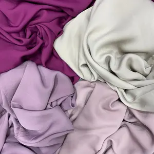 ( 0.5 M ) Malika / royal queen-Bahan gamis, abaya, khimar, syar'i kain polos premium => kain bahan polyester