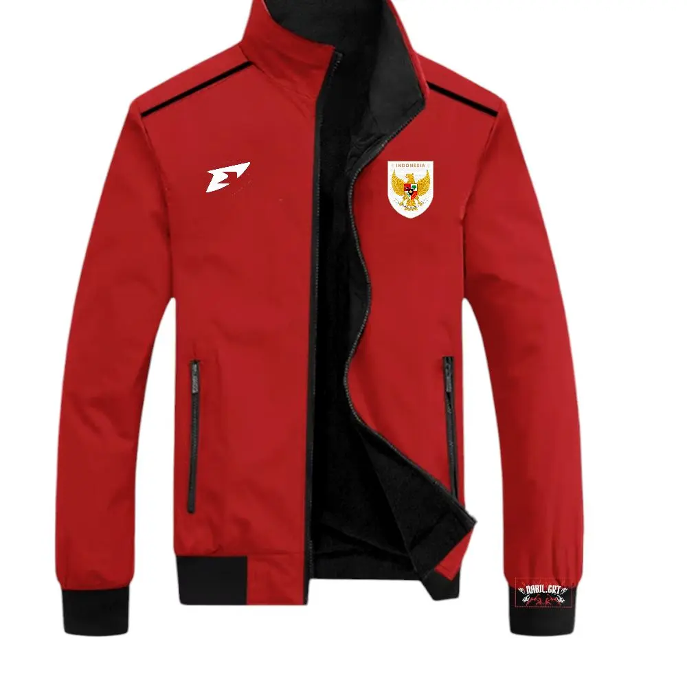 jaket timnas baru 2025 mewah tampilan  Pria keren Nyaman perasut