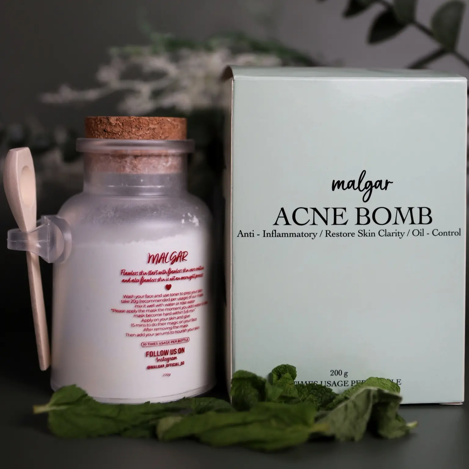 ACNE BOMB HYDRA MASK FOR ACNE SKIN