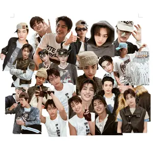 [25 PCS] KEONHO CORTIS STICKER VINTAGE AESTHETIC STICKER DINDING STICKER LAPTOP