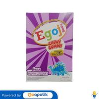 Gambar EGOJI CHEWY GUMMY RASA BLACKCURRANT 10 GUMMY BOX 5 SACHET dari Apotek Gamma Medan by GoApotik Kota Medan 1 Tokopedia