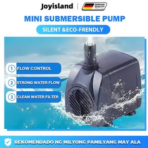 Joyisland Mini Submersible Water Pump 1200L/H 2.5W-20W Silent & Eco-Friendly with Flow Control Strong Water Flow Clean Water Filter