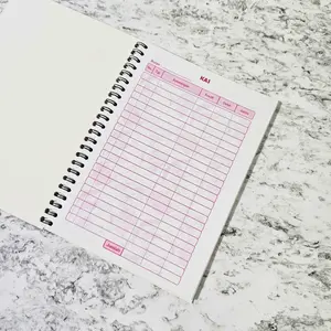 Buku Kas & Buku Rekap Penjualan dengan Cover Aesthetic untuk Mengatur Stok Barang dan List Order Stationery dan Paper