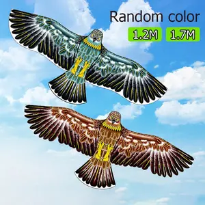 LAYANGAN MOTIF BURUNG ELANG 1.7M TERBANG TINGGI - Kain Parasut Tahan Air & Angin + Senar Kuat Anti Putus