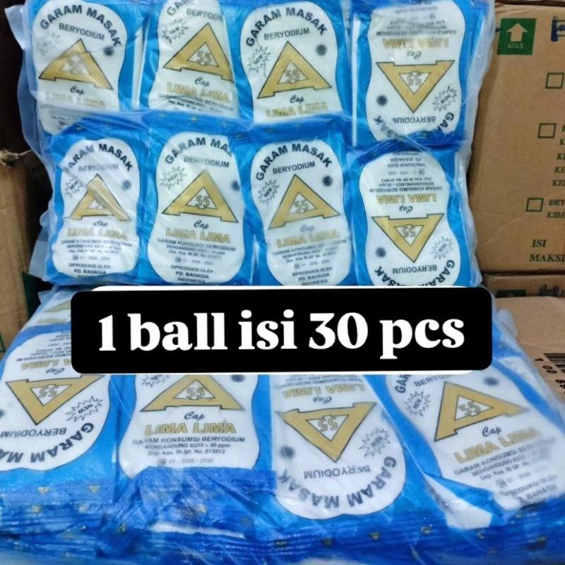 Paket 10 garam halus beryodium/halal/cod 4