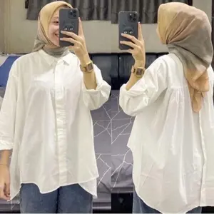 HANA TOP Shirt _ kemeja Wanita oversize Kancing Depan Belakang Santai Polos By: MkzStore_99 Baju Linen Atasan Panjang Casual Dewasa Katun Cewek HANA TOP Shirt _ kemeja Wanita oversize Kancing Depan Belakang Santai Polos By: MkzStore_99 Baju Linen Atasan Panjang Casual Dewasa Katun Cewek