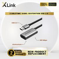 Gambar Kabel USB 3.0 2.0 Extender Active CABLETIME 5Gbps 480Mbps Data Transfer Extension Cable - CA18 USB 3.0, 5M dari XLink Surabaya Kota Surabaya 1 Tokopedia