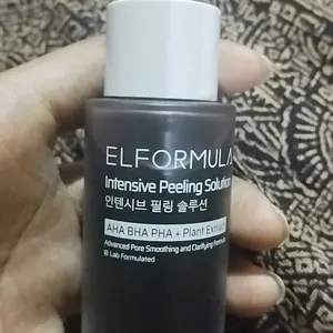 ELFORMULA Intensive Peeling Solution - Peeling Serum Exfoliating Dark Spot Eksfoliasi Wajah Berminyak Mencerahkan Kusam dan Mengangkat Sel Kulit Mati dan  Kotoran Pha Scrub Extract Melembutkan Exfoliasi Perawatan Pencerah Facial