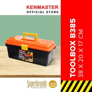 Kenmaster Tool Box B385 - Kotak Perkakas / Kotak Peralatan / Tempat Penyimpanan Serbaguna - TOOL092